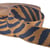 Bobine 14,5m sangle imprimé animalier zèbre 38mm beige foncé