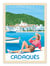 Affiche 50 x 70 cm -  Cadaques Costa Brava Espagne - Olahoop Travel Posters