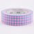 Masking tape - Quadrillé Fluo Rose-Bleu - 10 m x 15mm
