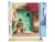 Peinture par Numéro Figured'Art - Entrée fleurie - Kit de Loisir Créatif DIY Numéro d'Art Complet - 40x50cm toile roulée + châssis en bois à monter