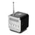 Enceinte Portable Bluetooth FM USB SD TF MP3 Puissante Compacte Noir YONIS