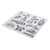 Tampon Clear Stamps Amis de rennes 12 motifs