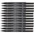 12 feutres de dessin uni pin - 0.7 mm - Noir - Uni-ball