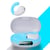 Ecouteurs Bluetooth Sans Fil Avec Compartiment De Charge Numérique Blanc Bleu + Blanc YONIS