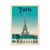 Affiche 30x40 cm - Paris - Olahoop Travel Posters