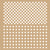 2 pochoirs kraft fleurs 20x20cm - Artemio