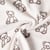 Tissu Maille Jersey Coton Teddy oursons sur fond Ecru