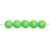 24 Perles rondes 10 mm - vert