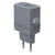 Force Power Chargeur USB C 45W PD Cube UltraGaN Universel Charge Intelligent Rapide Gris