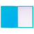 Paquet de 25 dossiers de plaidoirie Pour/Contre carte lustrée 25x32cm - Turquoise - x 5 - Exacompta