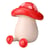 Figurine - Delicious in Dungeon - Soft Walking Mushroom Red - 15 cm