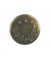 Carte de 4 boutons Jeans Laiton vieilli 18mm - Union Knopf Marron