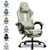 Chaise gaming confort GTPLAYER - Tissu - Vert - 55P x 58l x 139H cm