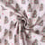 Tissu Coton imprimé Elaya petit sapin sur fond Rose poudré - Au mètre