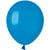 50 Ballons Bleu Mat Ø13cm