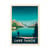Affiche 30x40 cm - Lake Tahoe - Olahoop Travel Posters