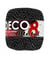 Coton à crocheter DECO 8M - Distrifil Noir (NOIR ARGENTE)
