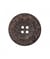 Carte de 1 bouton Recyclés coco 28mm - Union Knopf Marron