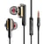 Casque Sport HIFI Intra-Auriculaire Son Immersif Micro HD Confort Optimal Noir YONIS