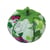 Tomates porte épingles imprimé printanier vert et rose 8cm