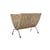 Support de journal en jonc de mer - HomeStyle4U - Marron