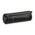 Trousse - Ronde - Noir - Matelassé - Scolaire - 23 x 9 x 8 cm - Fermeture éclair - S'maepp