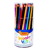 Crayons de couleurs - Sans bois - 84 couleurs vives - Mine résistante - Jovi