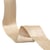 Elastique satiné pré-plié 45mm beige au mètre