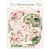 Tags éléments décoratifs en papiers scrapbooking carterie PEONY GARDEN
