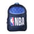 NBA - Basketball - Sac à Dos Scolaire - Marine - 2 Compartiments - Bagtrotter