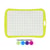 Ardoise - Blanche - 2 faces - 28x19cm - Effaçable - Couleurs aléatoires - Scolaire - Wonday