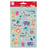 Stickers animaux sauvages 1 feuille