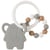 Anneau de dentition en silicone Eléphant Nattou