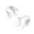 Ecouteurs Bluetooth Sport Sans Fil Confortables Son Cristallin Anti-Bruit Étanche Blanc YONIS