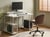 Bureau MDF Blanc CADDO - Beliani