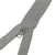Fermeture injectée séparable idéale blouson - gris cendre