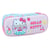 Trousse Rectangulaire Hello Kitty Cupcake 23 CM - 2 compartiments