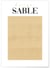 Affiche Beige Sable | A3 : 29,7x42cm