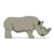 Figurine Rhinocéros en bois - Tender Leaf Toys