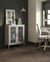 Buffet Acier Beige clair WAKATIPU - Beliani