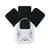 Perforatrice de coin - Arrondi - 3-en-1 - 4, 7 et 10 mm - Paperfuel