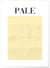 Affiche Jaune Pale | A3 : 29,7x42cm