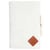 Protège carnet de santé en gaze de coton, Jeanne