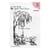 Tampon transparent scrapbooking Nellie's choice ARBRE REPOS DETENTE 31