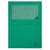 Paquet de 100 chemises à fenetre Forever - 22x31cm - Vert vif - x 4 - Exacompta