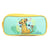 Trousse scolaire rectangulaire Le Roi Lion Verte - BAGTROTTER