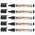 Marqueur permanent pointe 1,5-3 mm - EDDING - Noir - EcoLine - Lot de 5