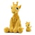 Peluche girafe maman et son bébé - Les Déglingos