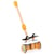 Canne à pousser pingoo twin roll en bois - janod - j08130