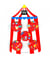 Boutons cirque rouge 2.5 cm - Rico Design Rouge